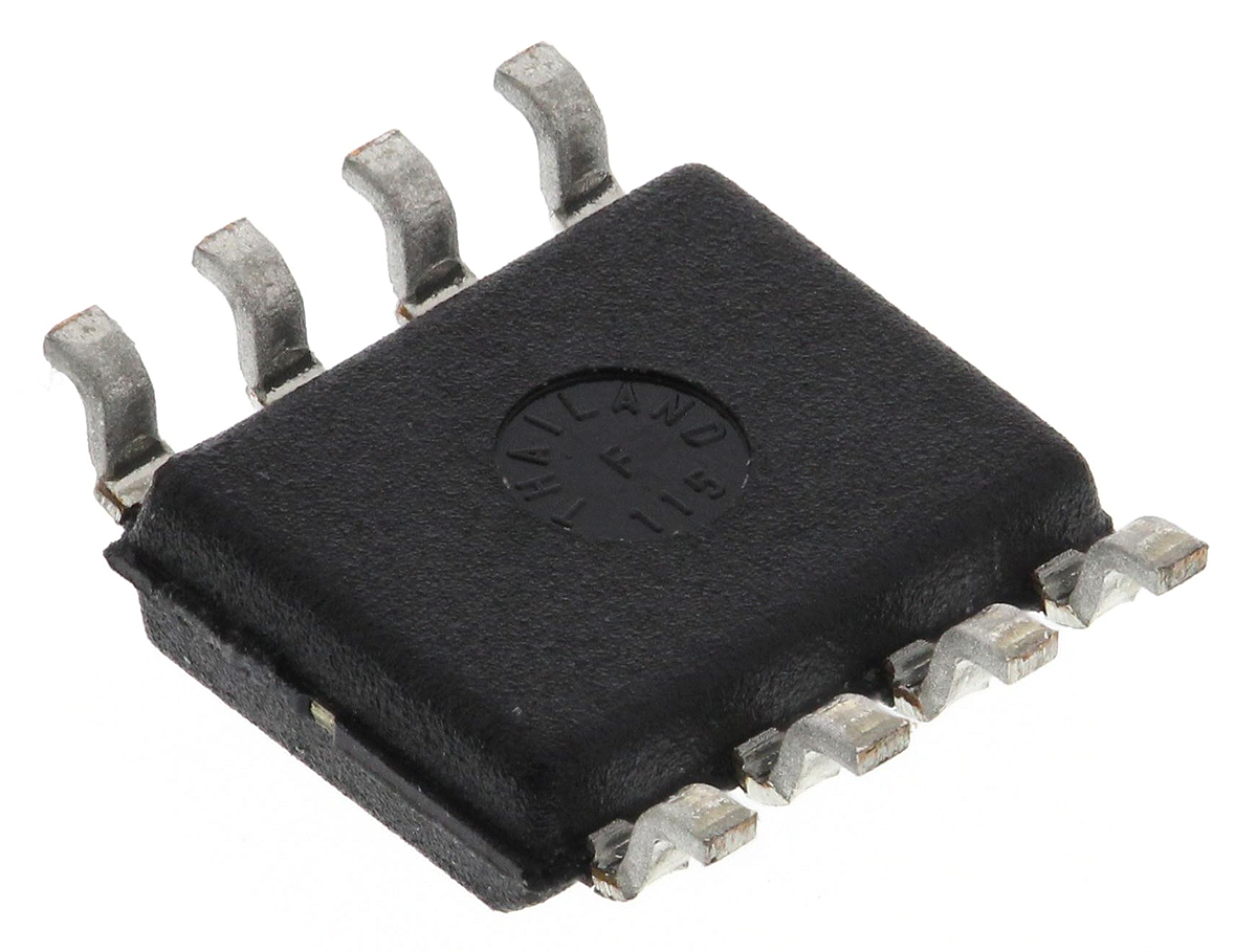 93lc46b-isn Microchip 93LC46B-I/SN,  1 kB Serial EEPROM,  250 ns 8-Pin SOIC Serial-Microwire
