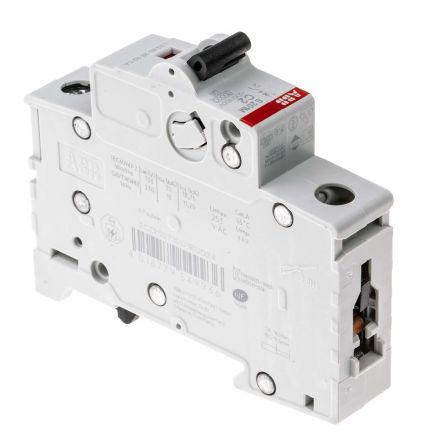 System M Pro S200 MCB Mini Circuit Breaker 1P, 2 A, 10 kA, Curve C
