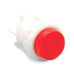 Bulgin 7000 Series Push Button Switch, On-Off, Panel, 25 mm Cutout, DPDT, Green LED, IP65 250 V ac