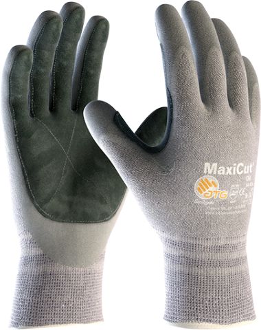 ATG Maxicut Grey Spandex Work Gloves, Size 11, NBR Coating