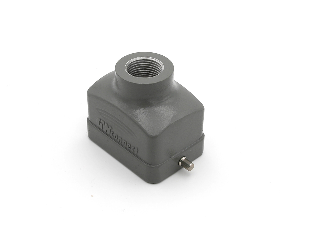 Molex 93601 Heavy Duty Power Connector Hood, Pg16 Thread, Top Entry