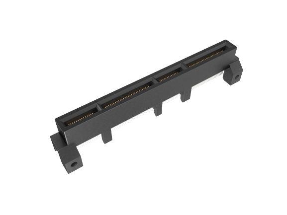 Amphenol Communications Solutions Edge Connector, 168-Contacts, 0.6mm Pitch, 2-Row