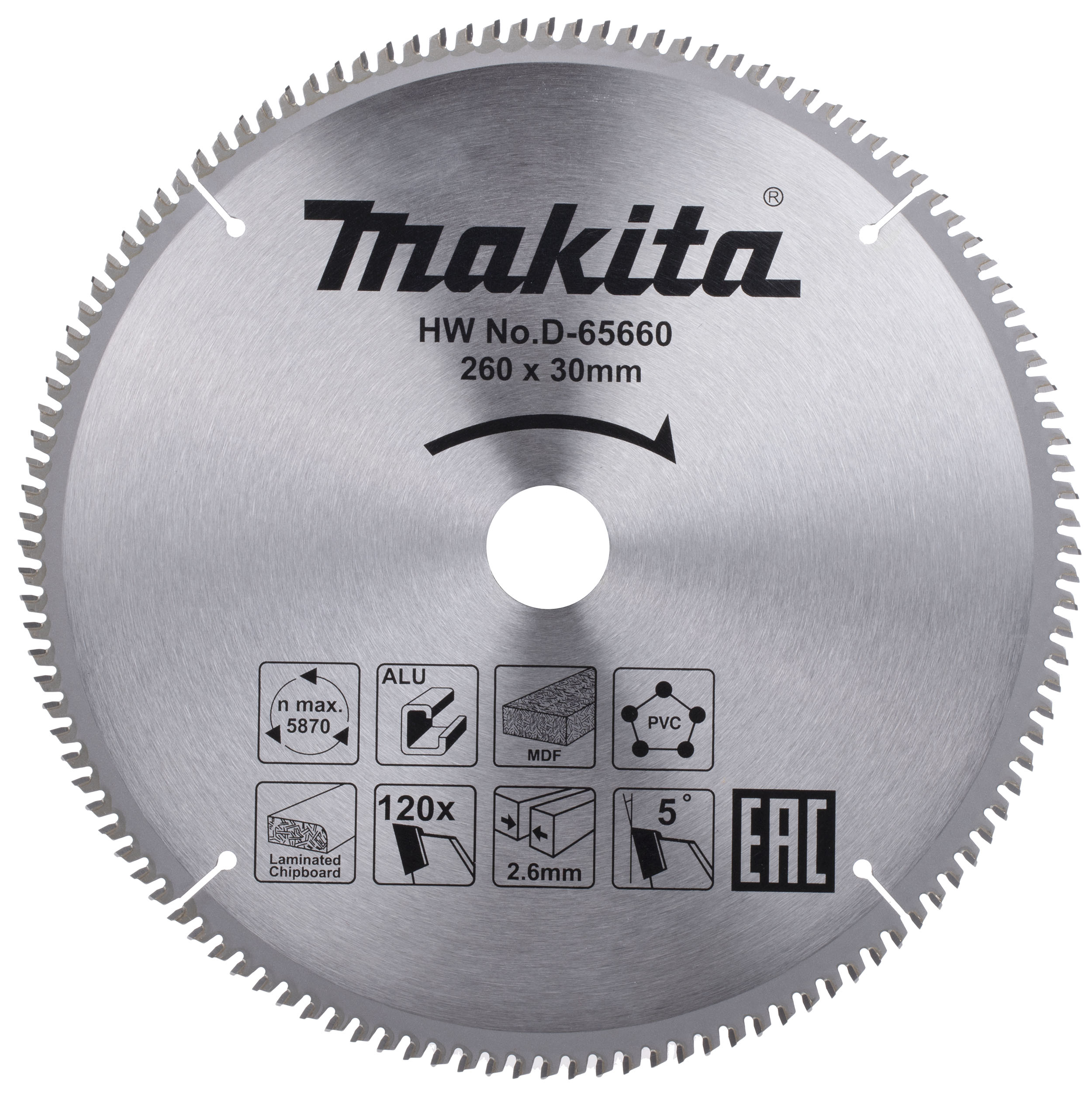 Makita Circular Saw Blade, Pack of 1