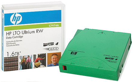 Hewlett Packard LTO-4 1.6 TB Tape Cartridge LTO Ultrium