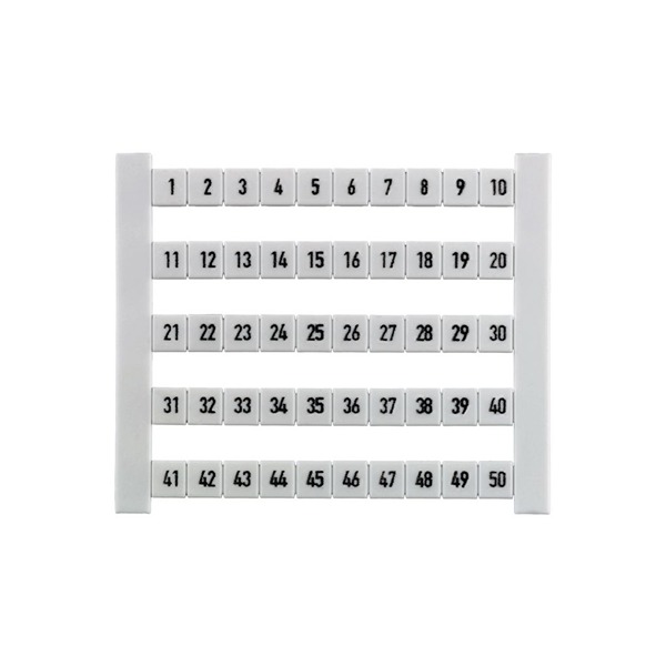 Weidmüller, Dekafix Marker Label for use with  for use with Terminal Blocks