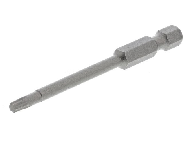 RS PRO Star Bit Set, T15 Tip, 1/4 in Drive, 70mm Overall
