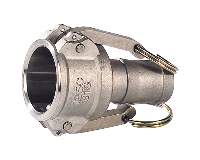 Sferaco Hose Coupling, Straight Hose Coupling, BSP 1/4in 1/4in ID, 18 bar