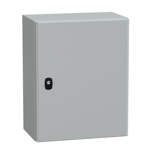 nsys3d5425p Spacial S3D IP66 Wall Box, Steel, Grey, 500 x 400 x 250mm