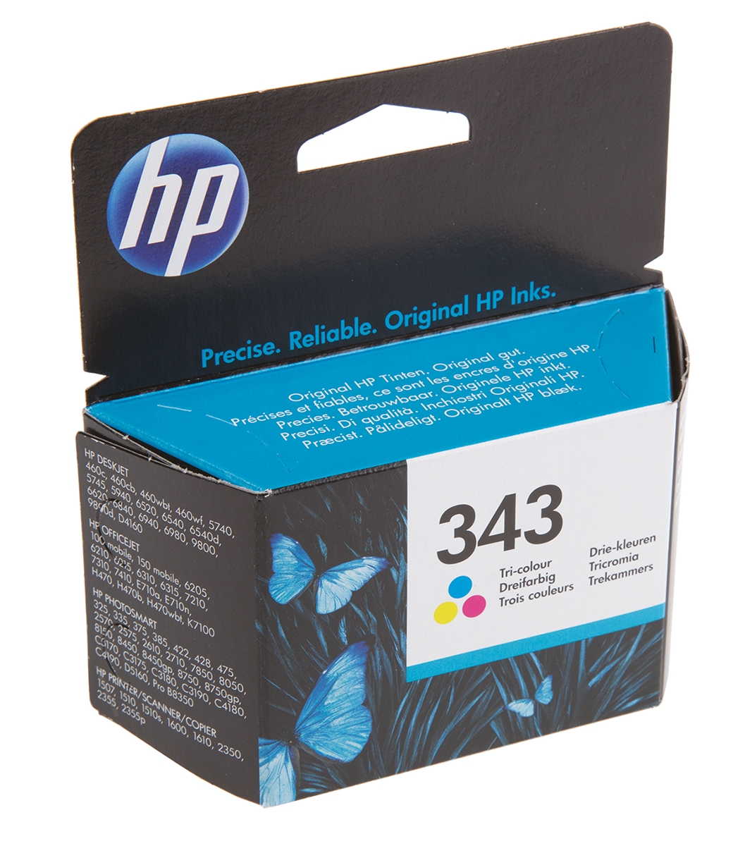 Hewlett Packard 343 Multicolour Ink Cartridge