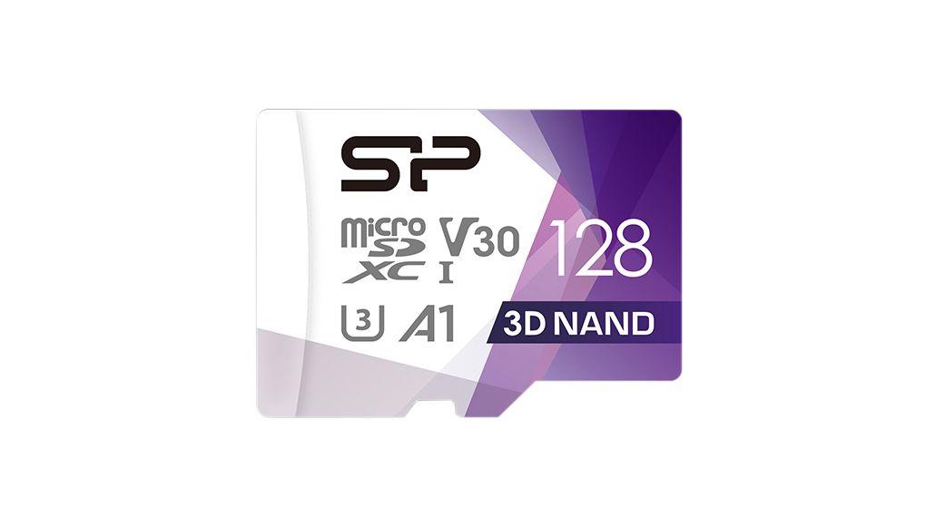 Silicon Power 128 GB MicroSD Micro SD Card, U3, UHS-I