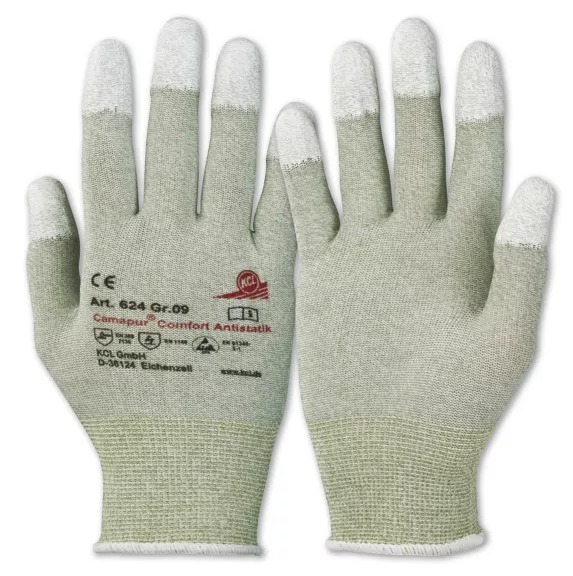 Honeywell Safety Camapur Comfort Antist Beige Polyamide Work Gloves, Size 5, Polyurethane Coating