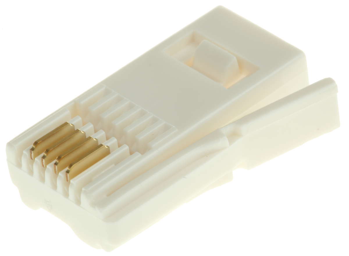 RS PRO Phone Accessory, IDC Plug, White