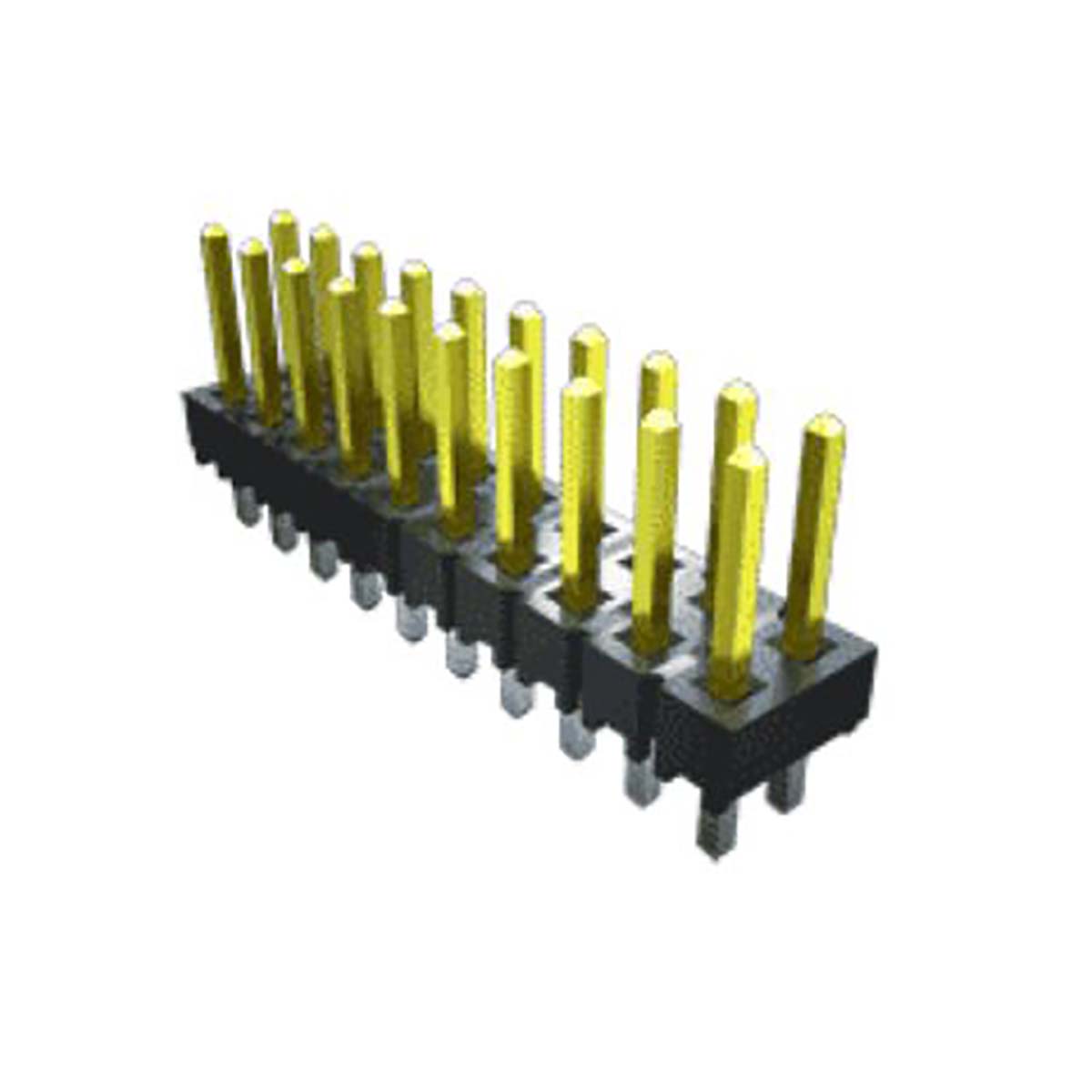 Samtec TSW Series Straight Through Hole Pin Header, 30 Contact(s), 2.54 mm Pitch, 3 Row, Unshrouded