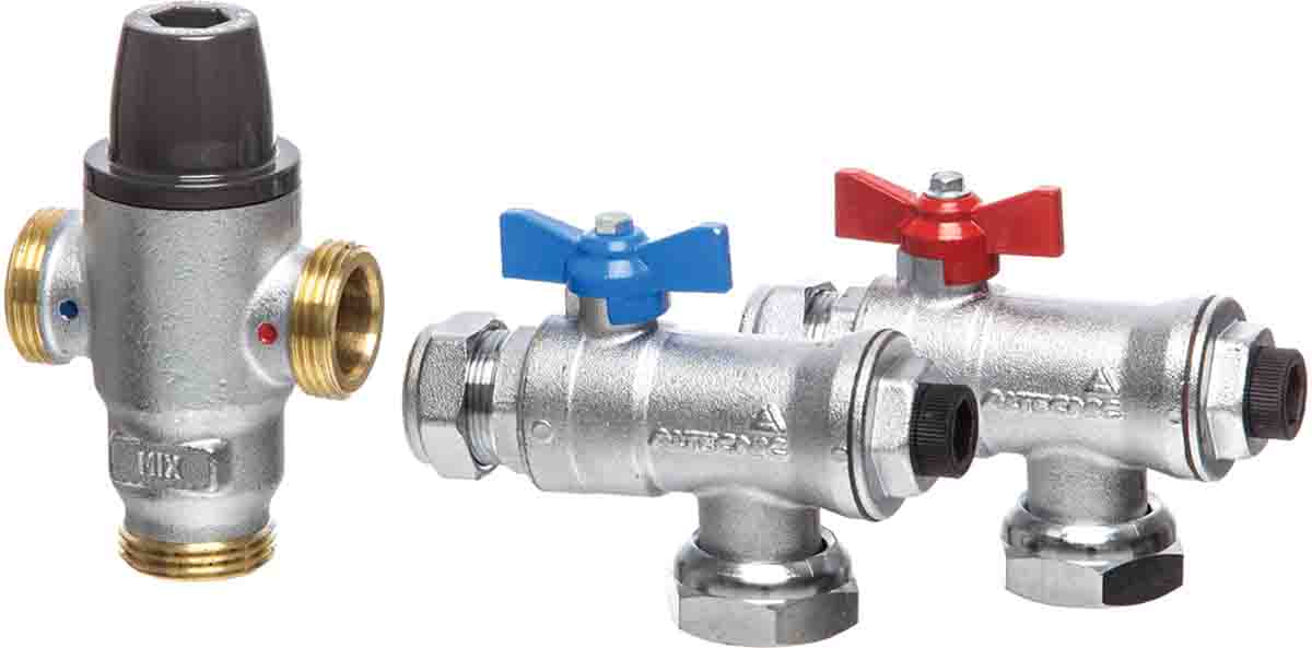 Altecnic Brass Thermostatic Washroom Valve