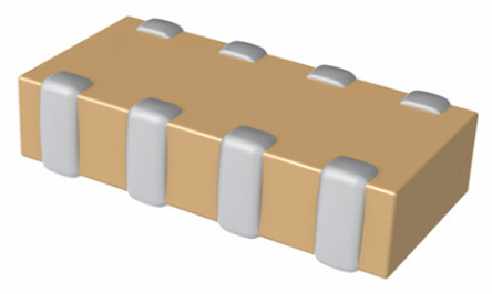 KEMET Array Capacitor 1nF 200V dc ±10% 4-way X7R Dielectric , 0612 (1632M), CA064, Surface Mount