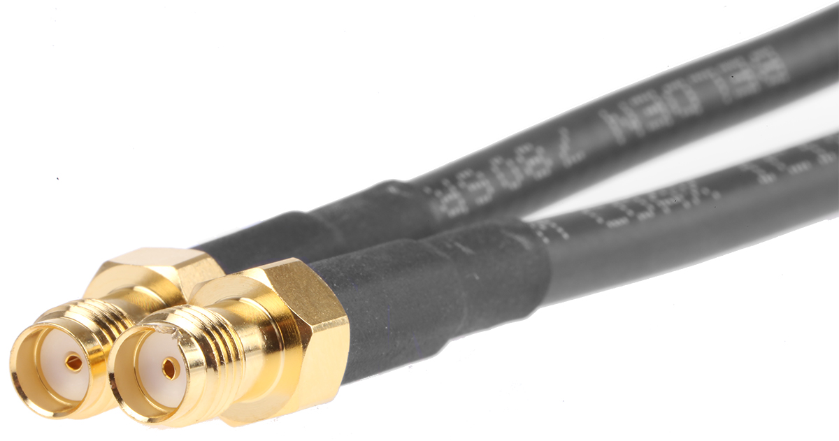 Mobilemark CA120/195 Series Coaxial Cable Female SMA to Female SMA, 3 m 50 Ω