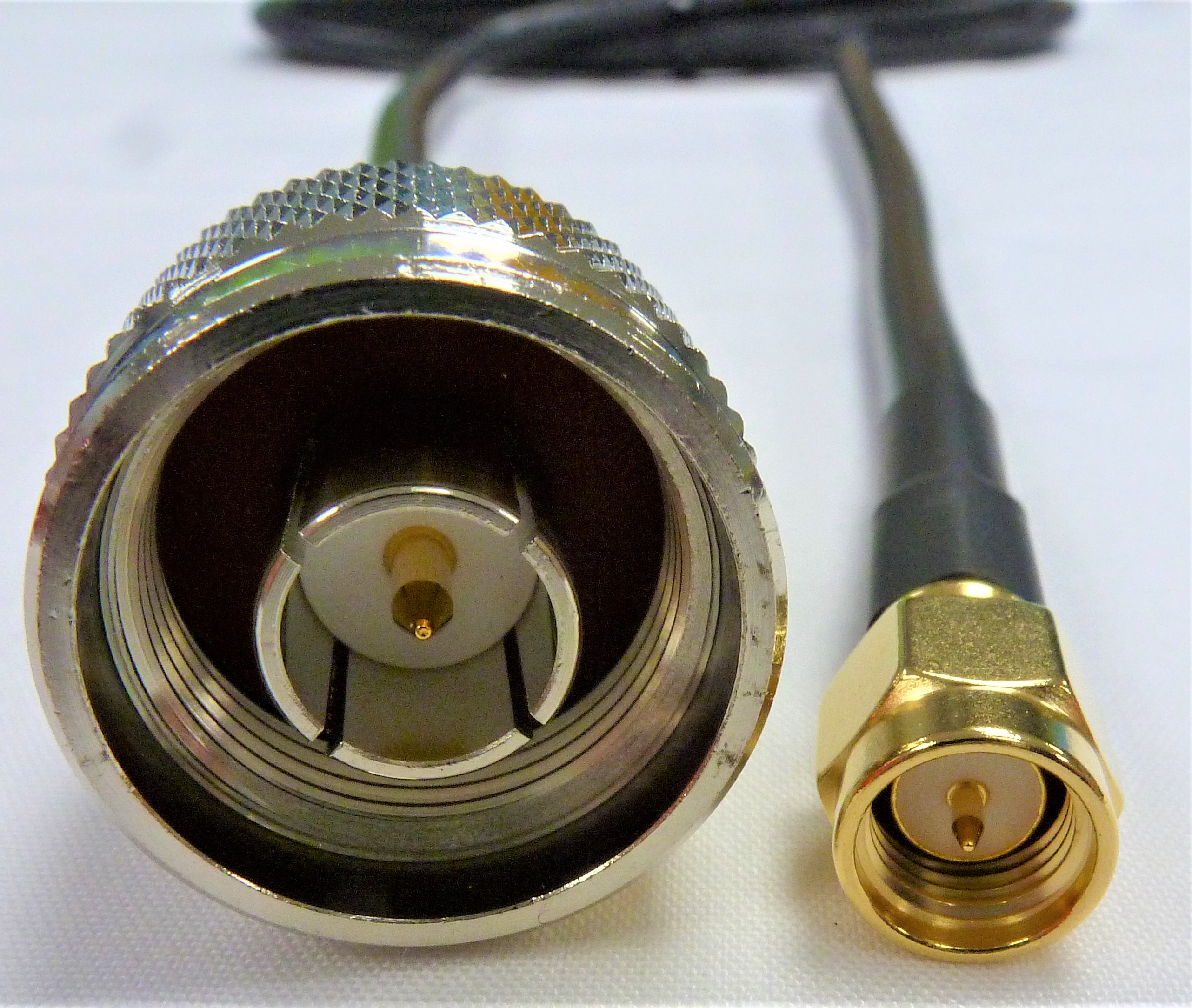 Mobilemark 50 Ω Coaxial Cable, 3 m Black