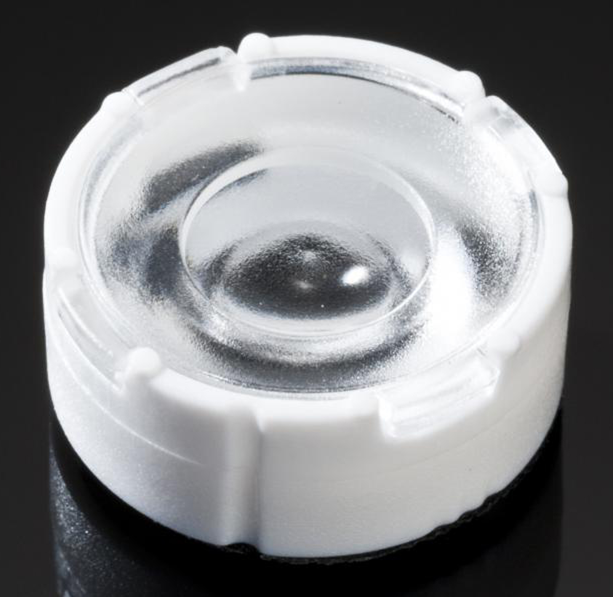 Ledil CA12427_TINA3-WW, Tina3 Series 1-Way LED Lens 56 to 68 ° Round Beam