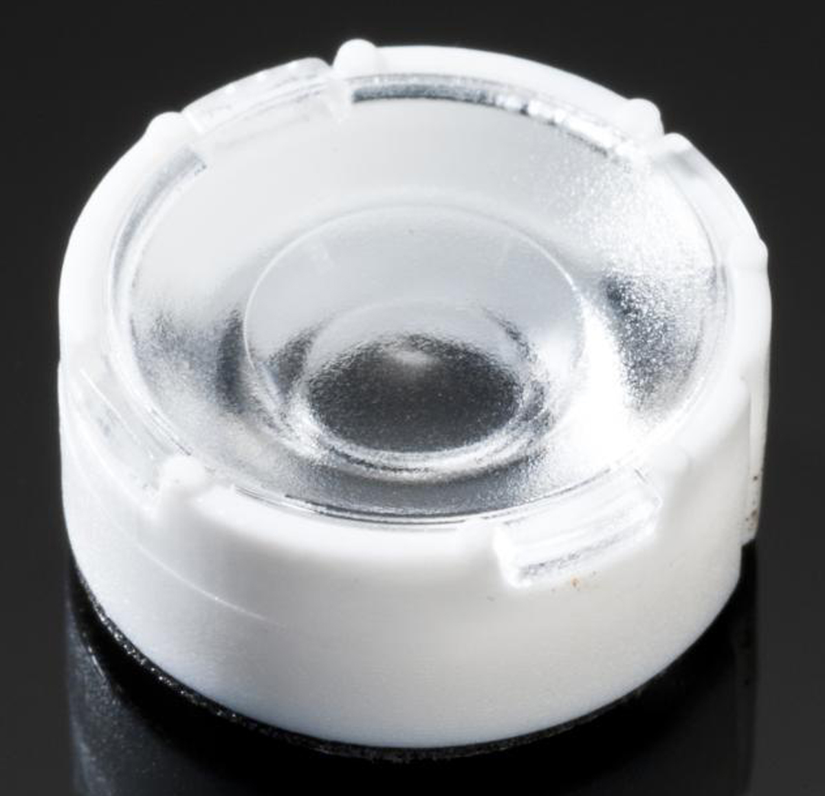 Ledil CA12428_TINA3-WWW, Tina3 Series 1-Way LED Lens 68 to 85 ° Round Beam