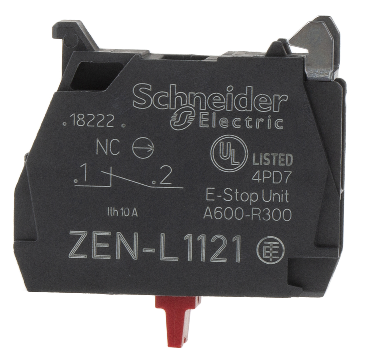 zenl1121 Schneider Electric Harmony XAL Contact Block 1NC Screw terminal