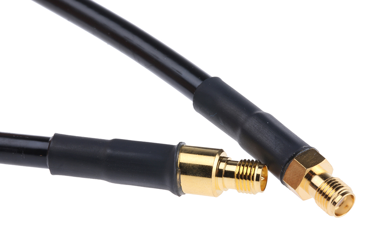 Mobilemark CA39/240 Series Coaxial Cable Female SMA to Female RP SMA, 1 m 50 Ω