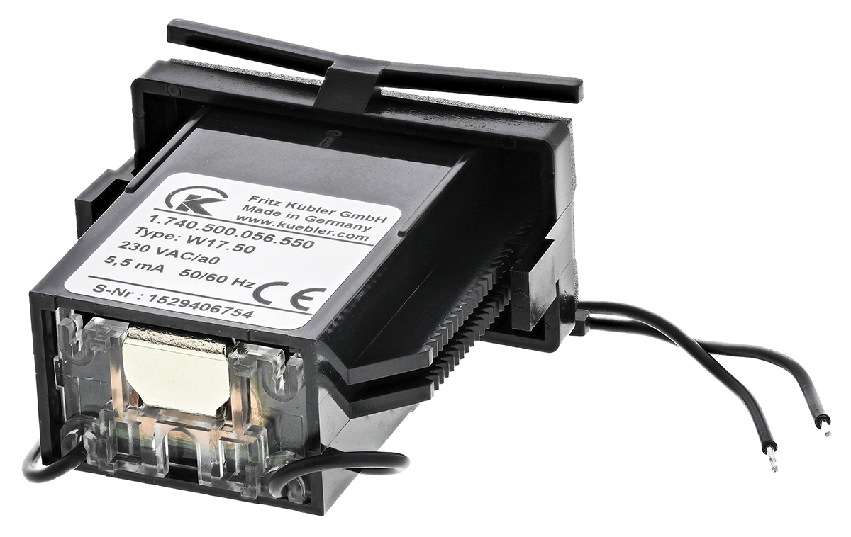 1740500056550 Kubler W17.50 Counter, 7 Digit, 10Hz, 230 V ac