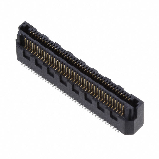 Samtec LSS Series Horizontal Surface PCB Header, 80 Contact(s), 0.635 mm Pitch, 2 Row, Shrouded