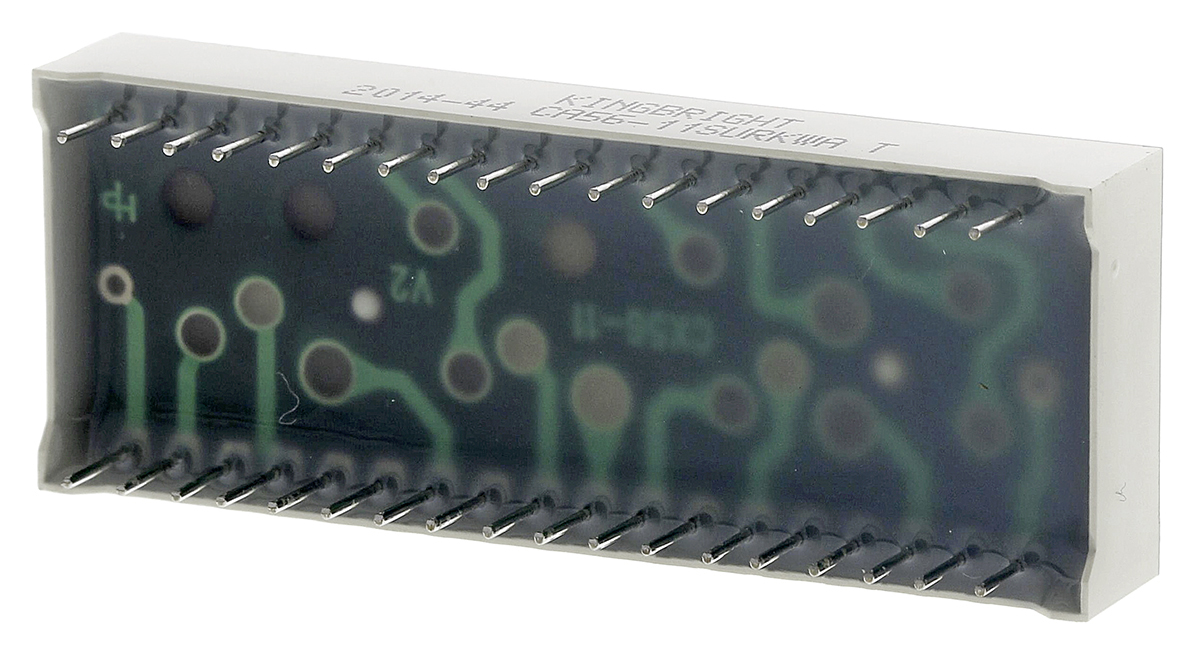 ca56-11surkwa Kingbright 4 7 Segment LED Display Anode Red 24mcd Right Side 14.2 mm