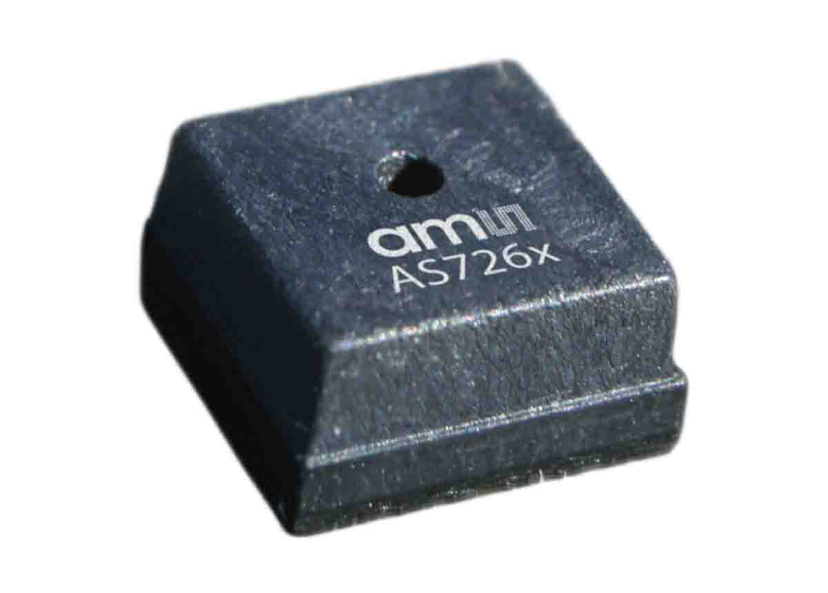 AS7261-BLGT ams OSRAM, Colour Sensor, Colour Light I2C 20-Pin LGA