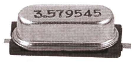 AKER 4.9152 MHz Crystal ±30 ppm HC-49 2-Pin 4.6 mm 13.5 mm 4.8mm