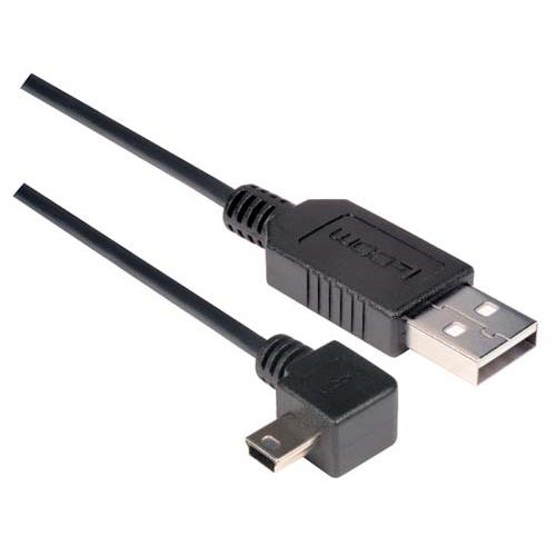 L-Com USB Cable, Male USB to Male, USB 2.0 USB, Black, 500 mm