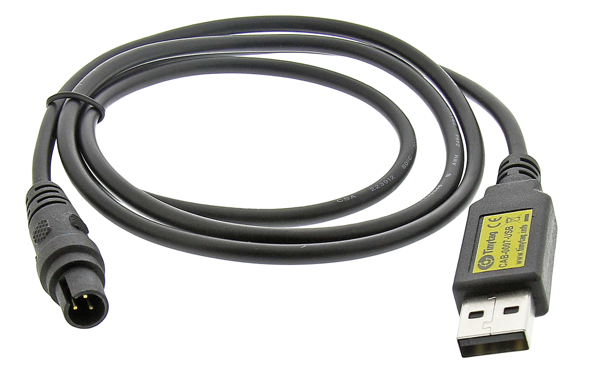Gemini Cable for Use with Tinytag Ultra 2, View 2 data loggers, Plus 2