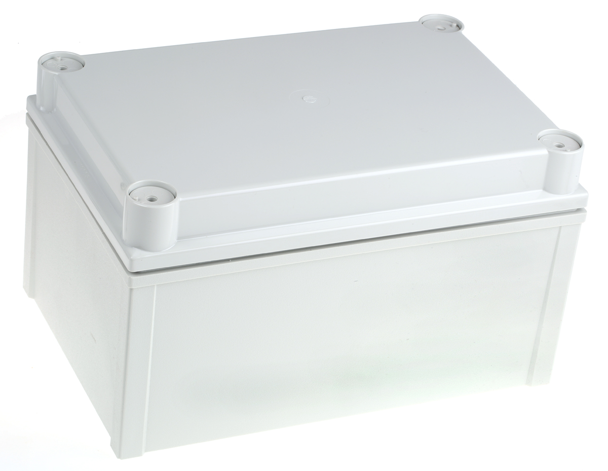 Fibox CAB PCQ Series Polycarbonate Wall Box, IP66, IP67, 172 mm x 198 mm x 298 mm