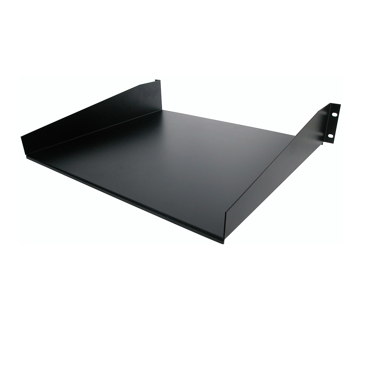 StarTech.com Black Shelf, 2 U, 20kg Load, 443mm x 400 mm x 16 in