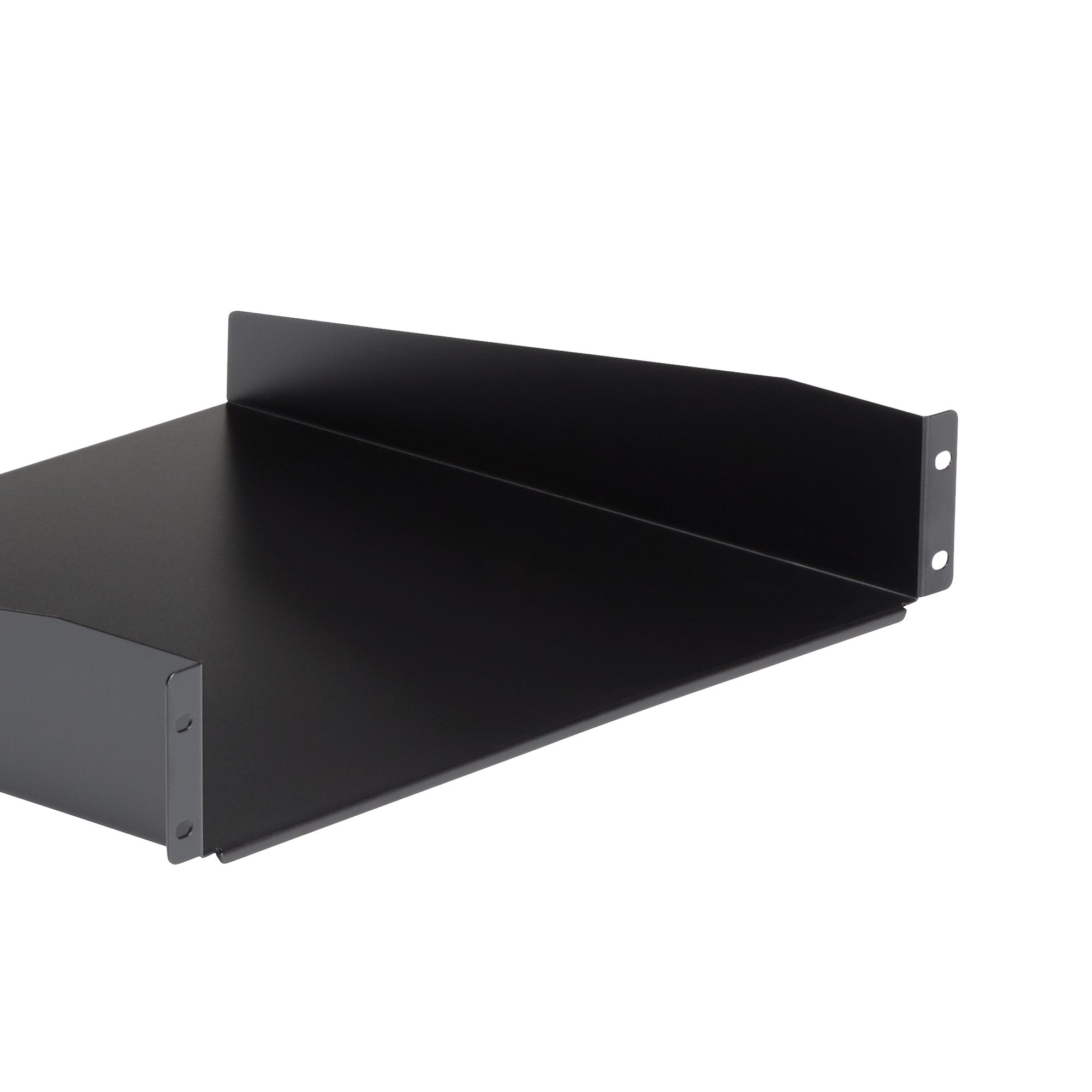 cabshelf StarTech.com Black Shelf, 2 U, 20kg Load, 443mm x 400 mm x 16 in