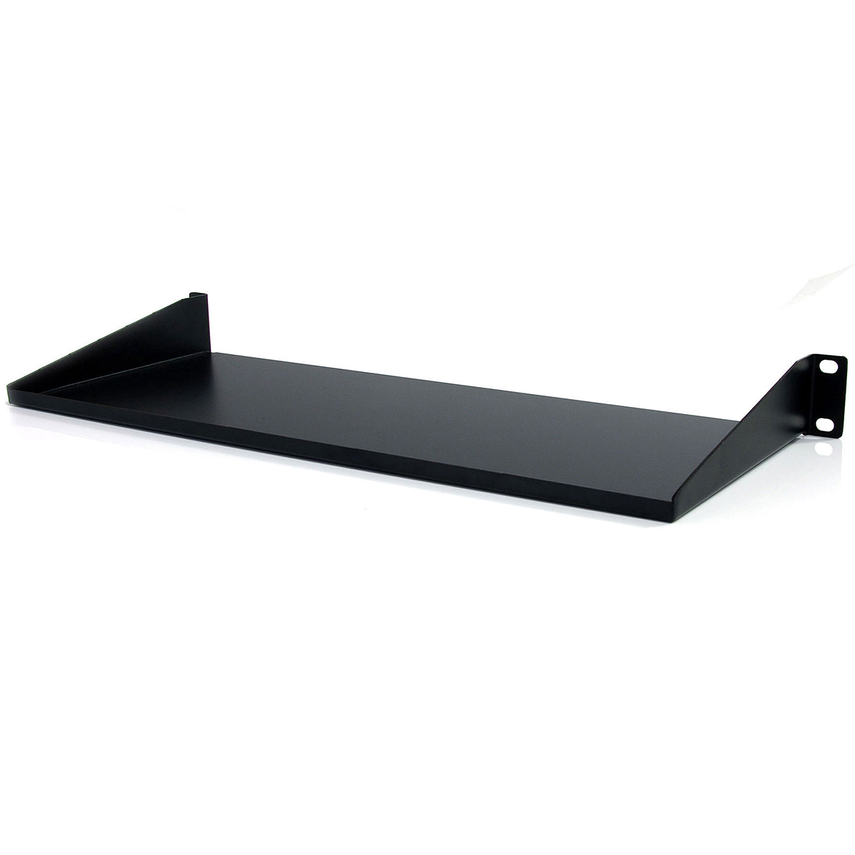 StarTech.com Black Shelf, 1 U, 15kg Load, 19in x 178 mm
