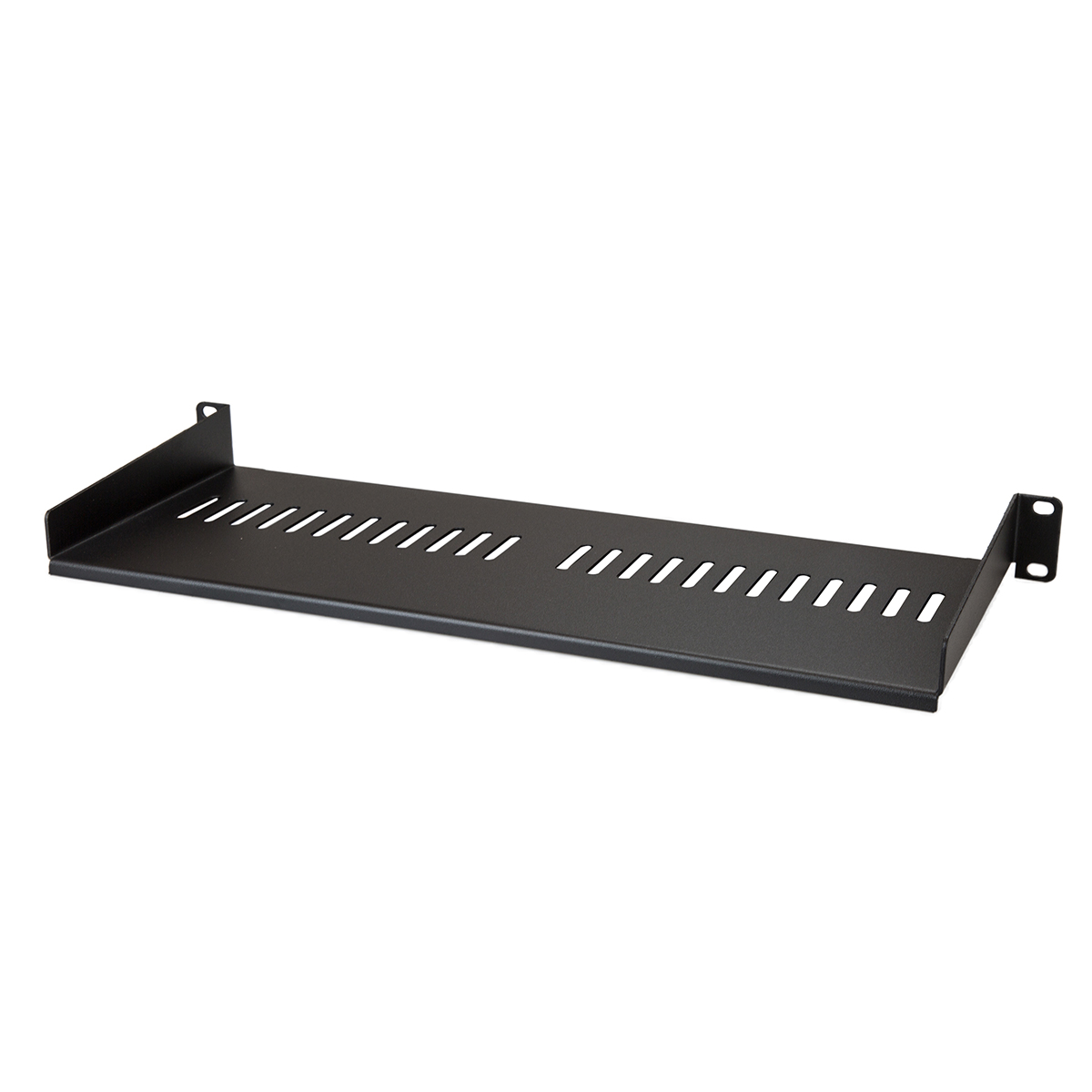 StarTech.com Black Shelf, 1 U, 20kg Load, 44cm x 175 mm