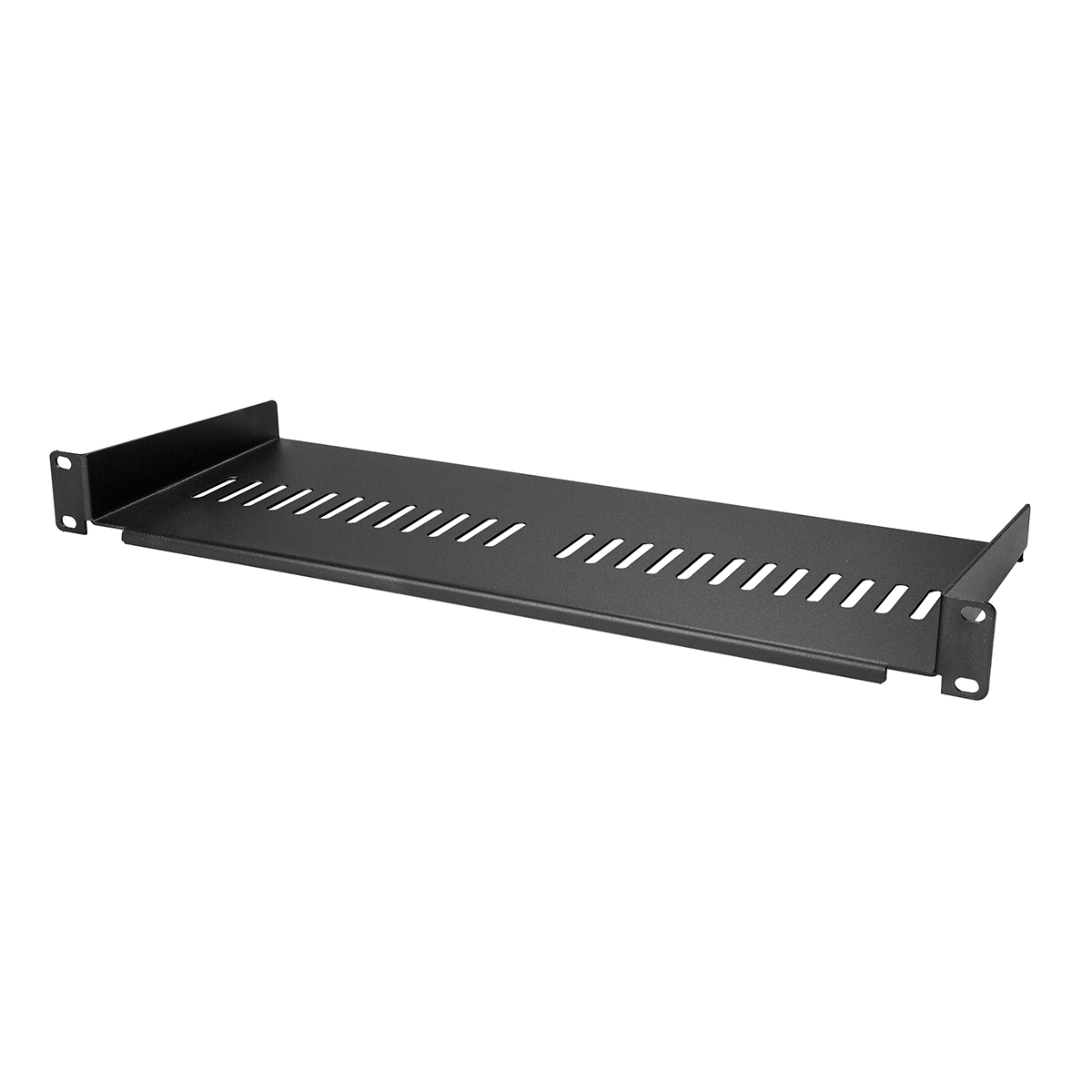 cabshelf1u7v StarTech.com Black Shelf, 1 U, 20kg Load, 44cm x 175 mm