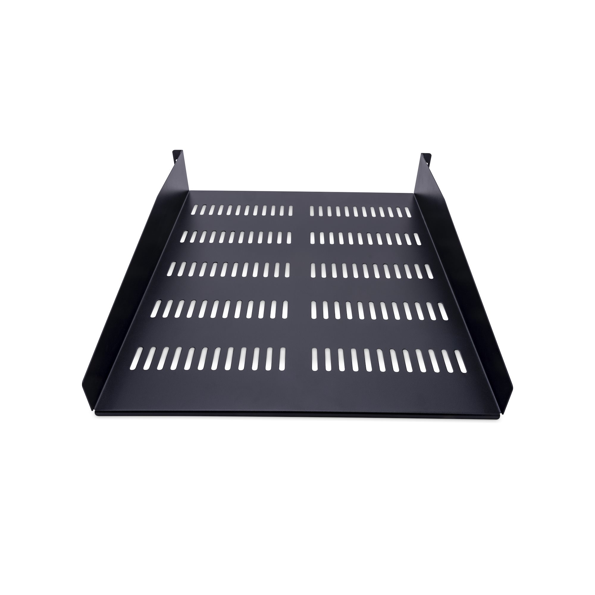 cabshelf22v StarTech.com Black Shelf, 2 U, 23kg Load, 482mm x 558 mm