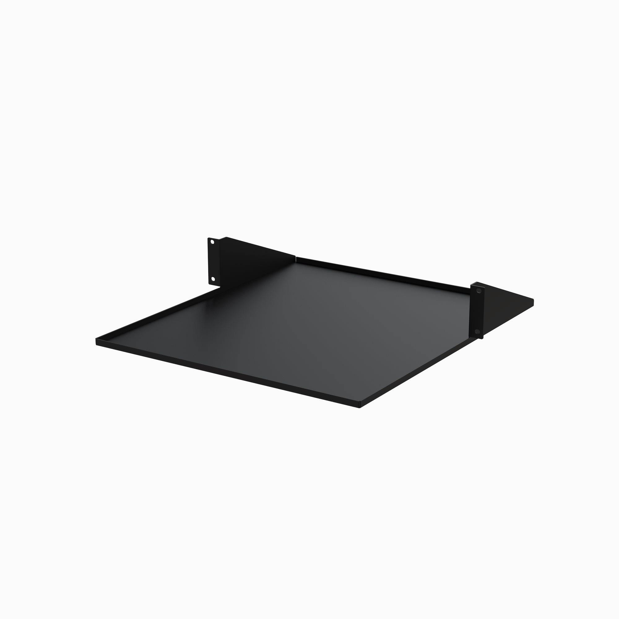 cabshf2post2 StarTech.com Black Shelf, 2 U, 34kg Load, 483mm x 508 mm