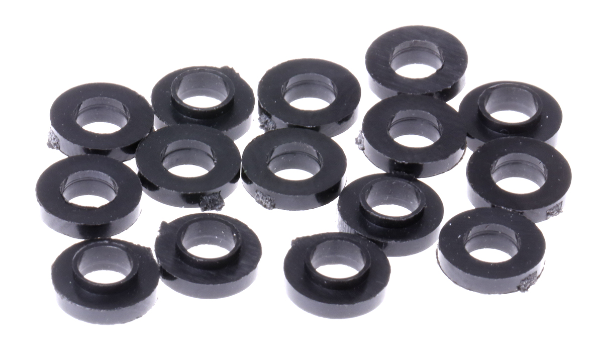 Silfox Polyoxymethylene Screw Insulator CAJ006D, 0.6 mm
