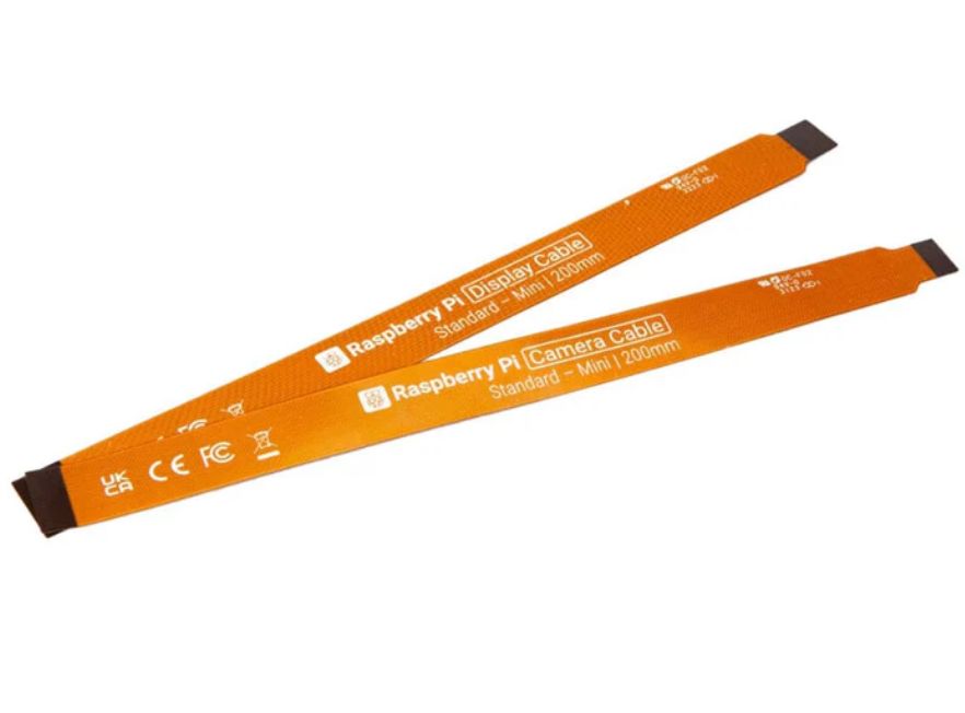 Raspberry Pi 0.3 m Ribbon for Raspberry Pi solder Tag Board in Orange