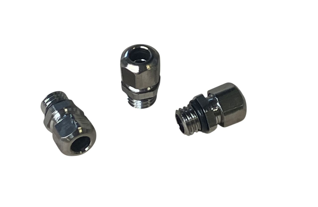 Capri, M8 Thread, Metal, 5.3 mm Diameter Threaded