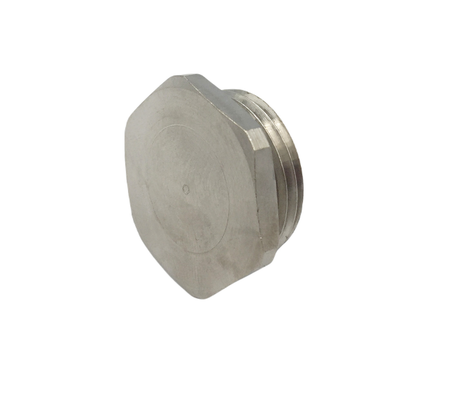 Capri, M20 Thread, Nickel Plated Brass, Stainless Steel, 23 mm Diameter Threaded