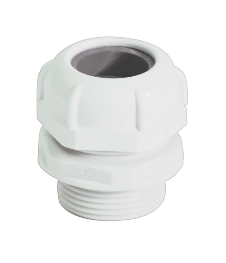 Capri ECP Series Grey Polyamide Cable Gland, PG13 Thread, 7.5 mm min., 13 mm max., IP68