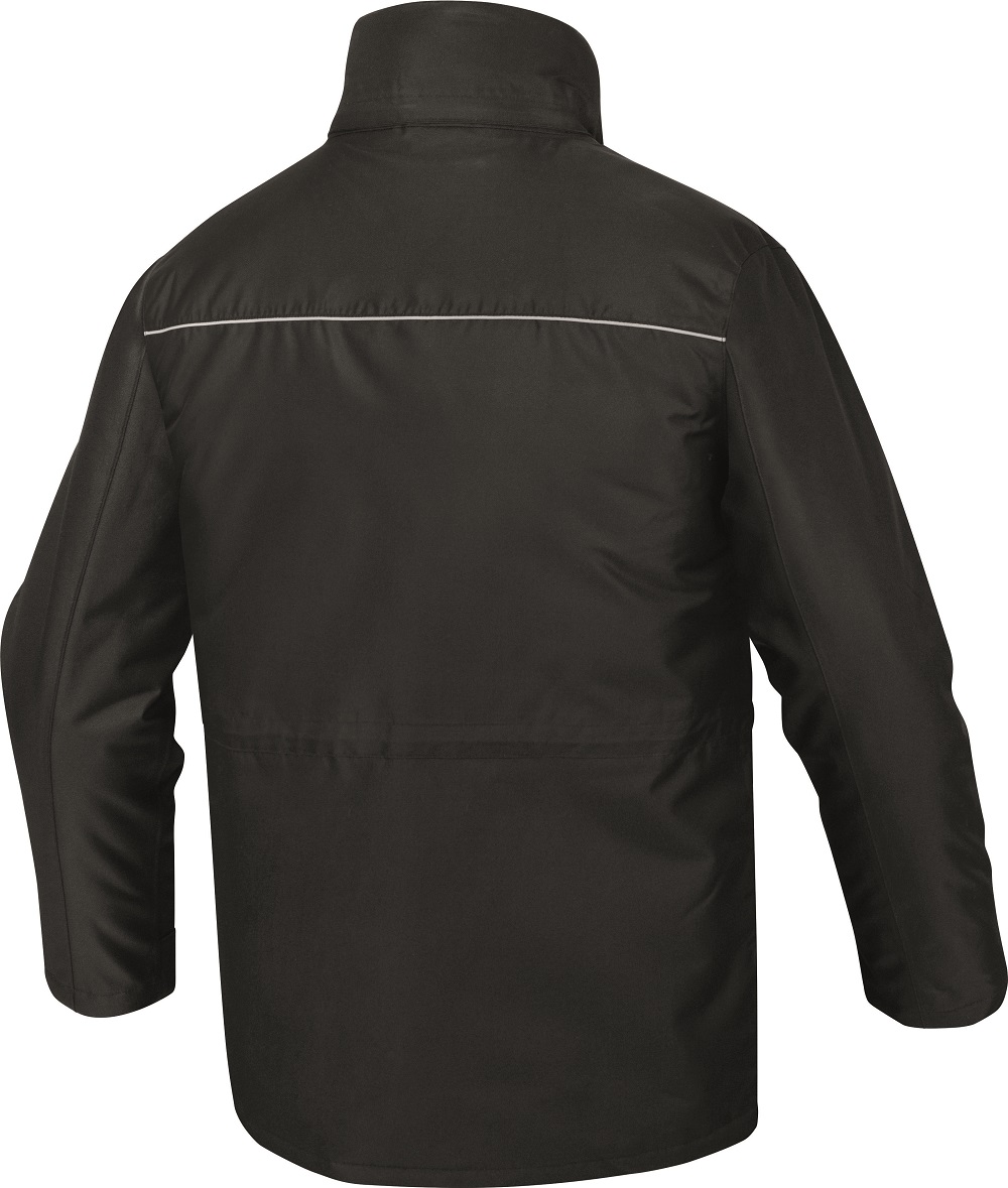 cars2nopt Delta Plus CARSON2 3 Yellow, White, Green, Black Parka Jacket, S 1 EA