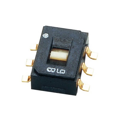 Nidec Components Surface Slide Switch 2PDT DP 100 mA