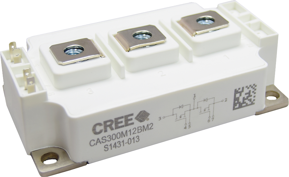 Wolfspeed Series Type N-Channel Power MOSFET, 404 A, 1200 V Enhancement, 7-Pin CAS300M12BM2