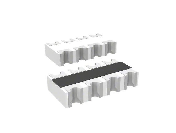 Bourns, CAT 10Ω 5% Isolated Array Resistor, 4 Resistors, 63mW total, 0603 (1608M), Concave