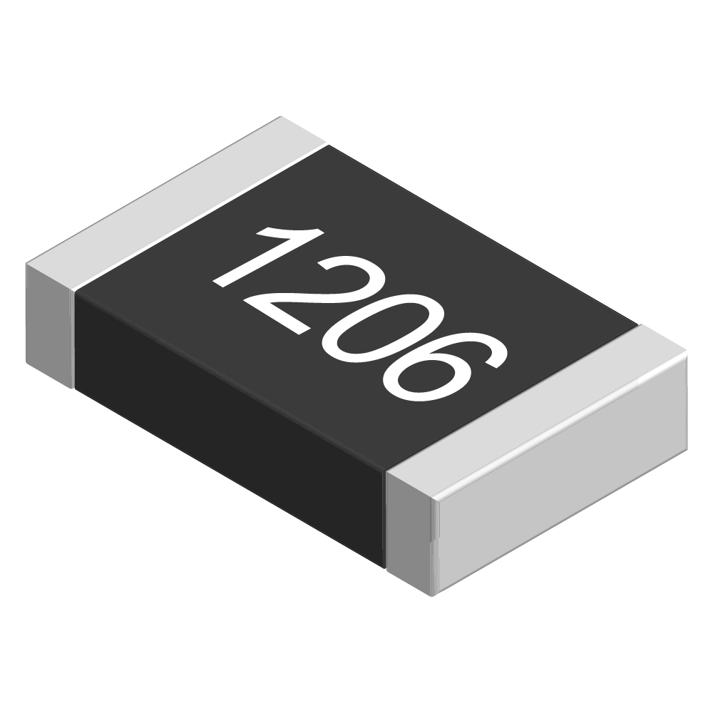 Bourns, CAT16 100 Ω 5 % ISOL Resistor Array, 4 Resistors, 0.25 W total, 1206, Concave